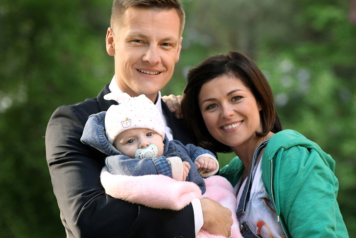 Kinga, Piotrek i Mikołaj "M jak miłość"