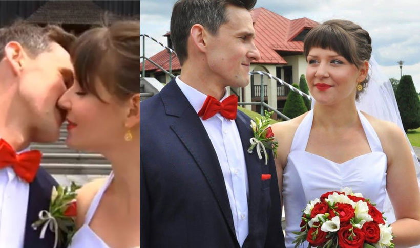 Kasia i Dawid z "Rolnik szuka żony 3 będą mili dziecko