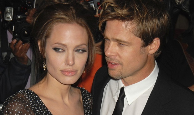 Angelina Jolie z Bradem Pittem