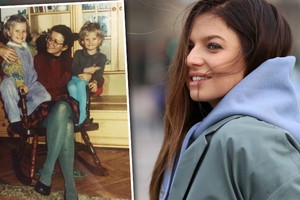 Anna Lewandowska jako mała dziewczynka