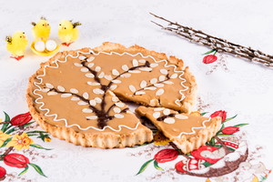 Przepis na wegański mazurek