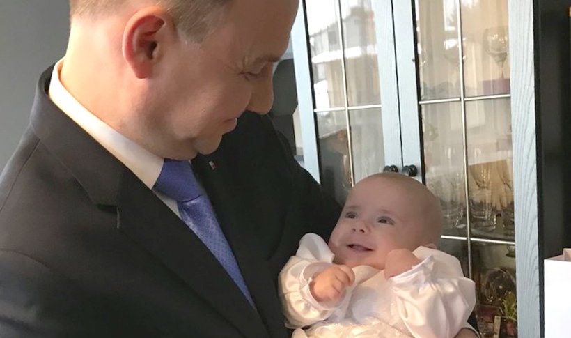 Andrzej Duda i Zuzia