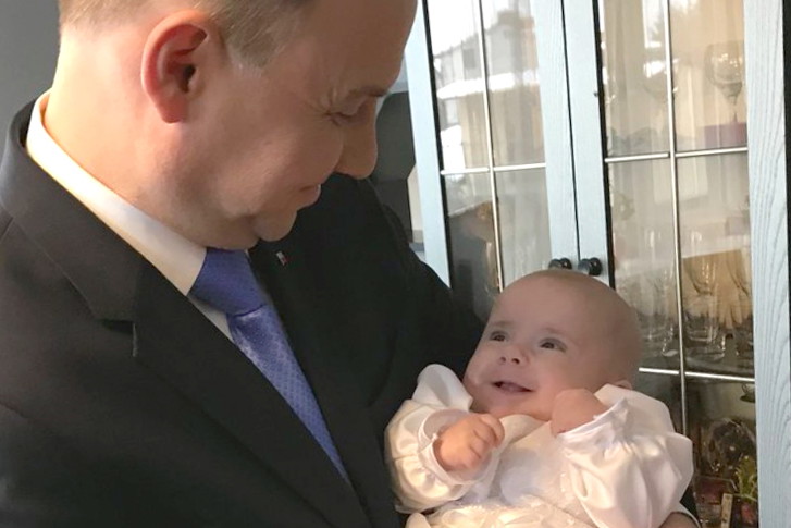 Andrzej Duda i Zuzia
