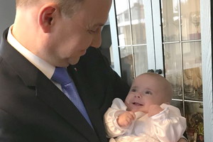 Andrzej Duda i Zuzia