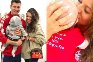 Robert Lewandowski, Anna Lewandowska, Klara Lewandowska