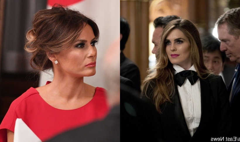 Melania Trump, Hope Hicks