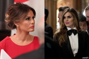 Melania Trump, Hope Hicks