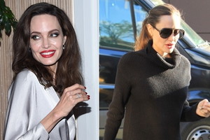 Angelina Jolie ukrywa szczupła sylwetkę?