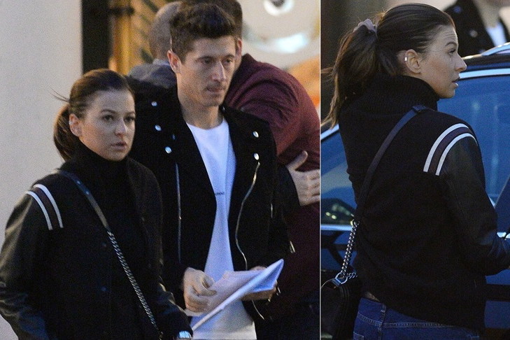 Anna Lewandowska w dad's jeans