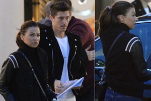 Anna Lewandowska w dad's jeans