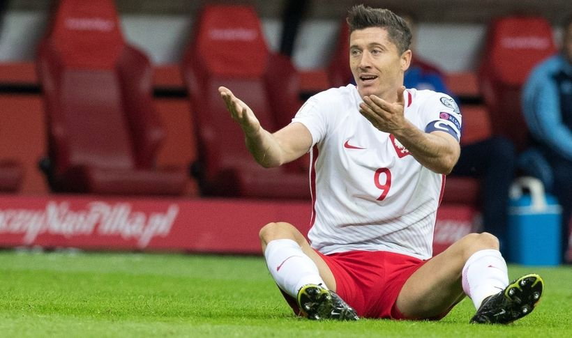 Robert Lewandowski mecz Polska-Kazachstan