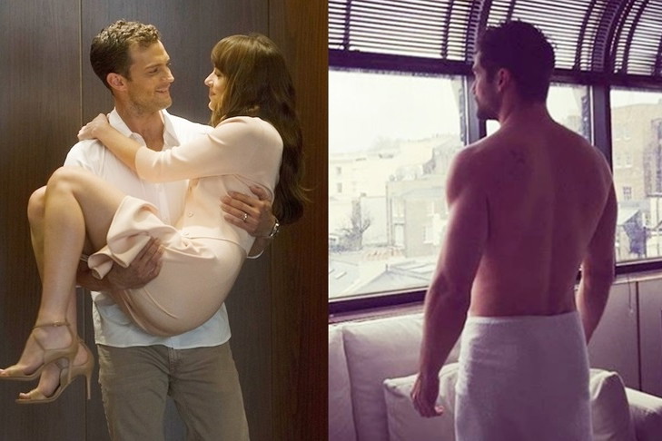 Christian Grey jest hot! Ale to ochroniarz Any robi furorę wśród fanek "Nowego oblicza Greya"!