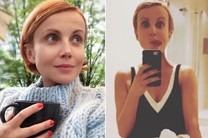 Katarzyna Zielińska w zaawansowanej ciąży