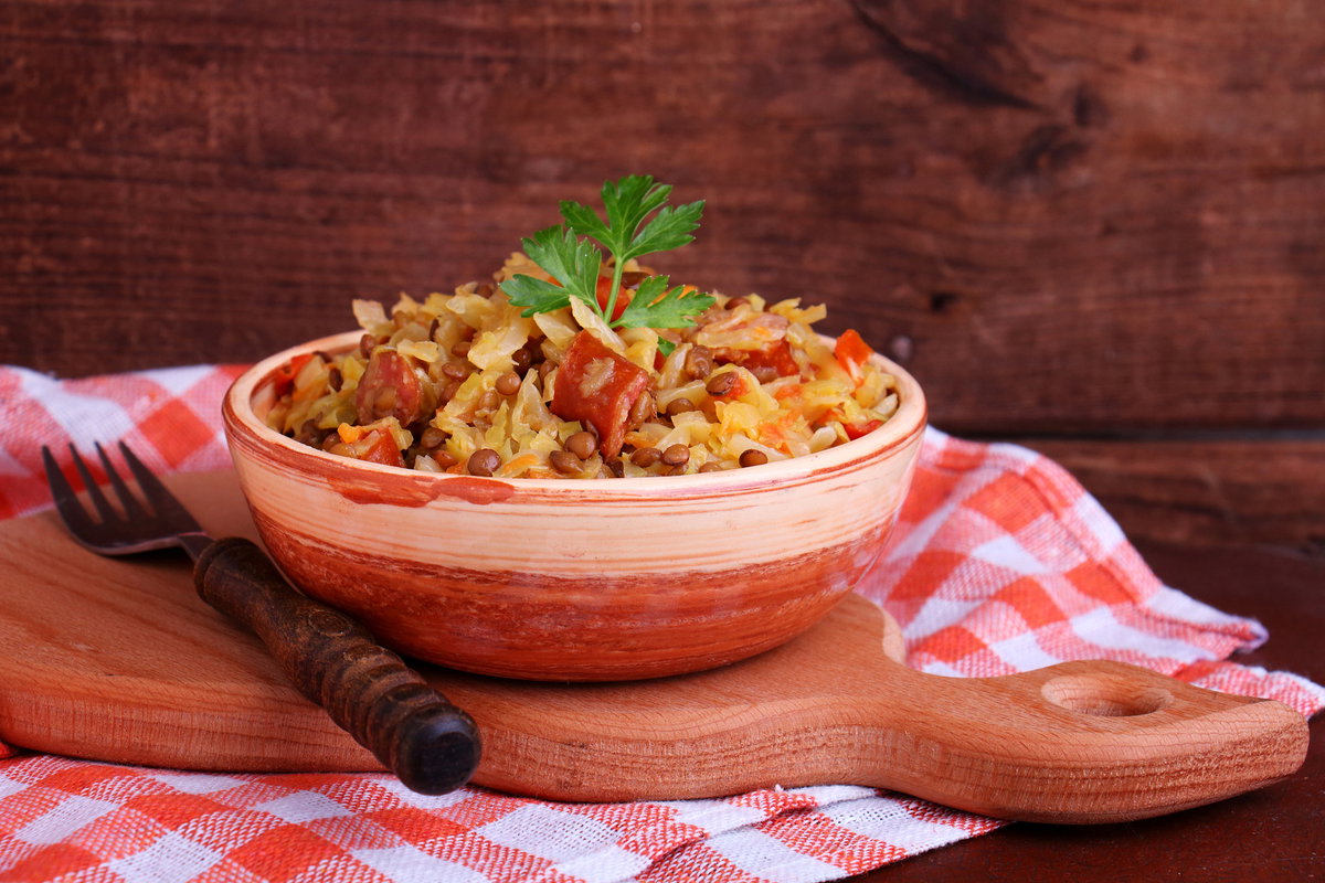 Bigos wegetariański