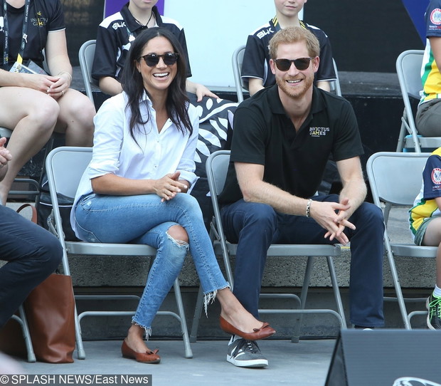 Ksi??? Harry i Meghan Markle na zawodach Invictus