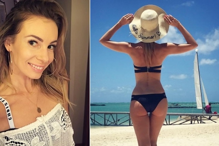 Izabela Janachowska na wakacjach