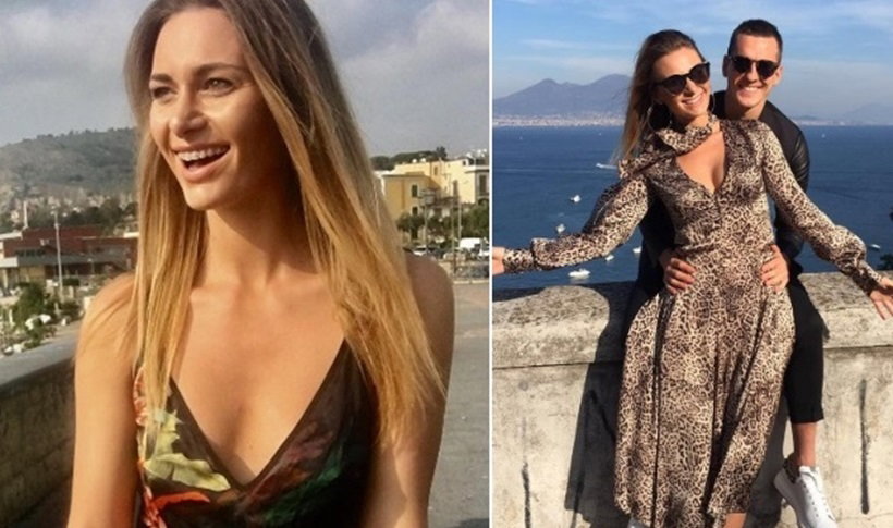 Jessica Ziółek i Arkadiusz Milik w Neapolu