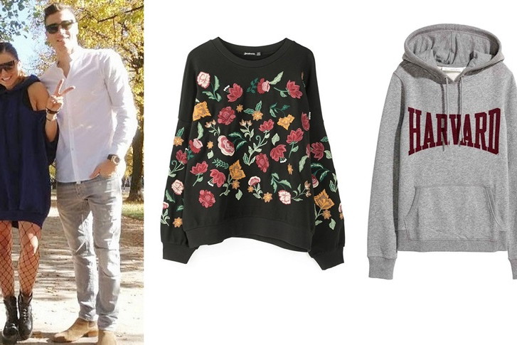Bluzy dresowe w stylu gwiazd