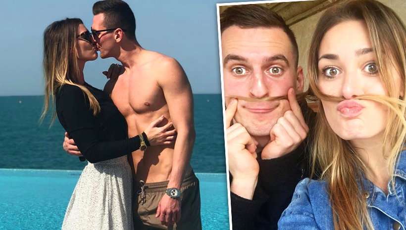 Jessica Ziółek i Arkadiusz Milik
