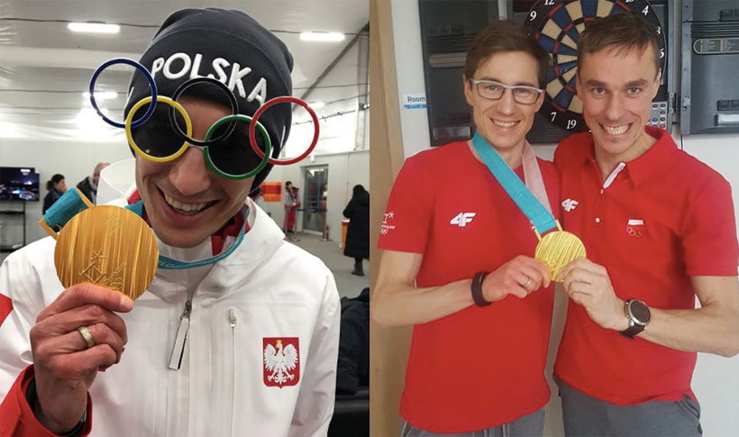 Kamil Stoch z medalem