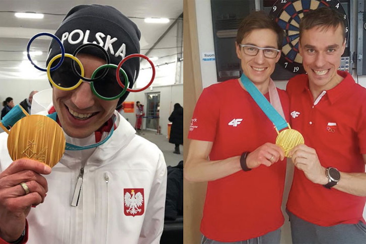 Kamil Stoch z medalem