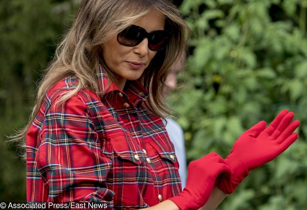 Melania Trump na spotkaniu z m?odzie??