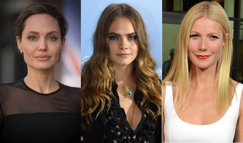 Jolie, Delevingne, Paltrow