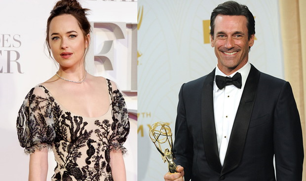Dakota Johnson i Jon Hamm