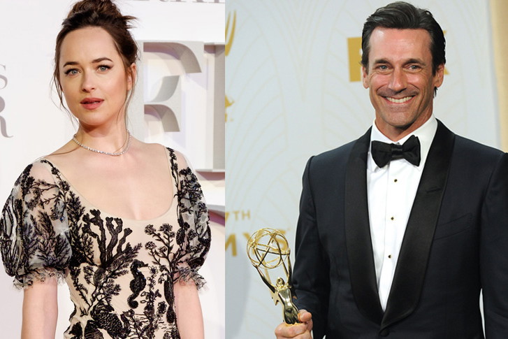 Dakota Johnson i Jon Hamm