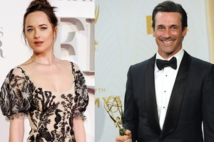 Dakota Johnson i Jon Hamm