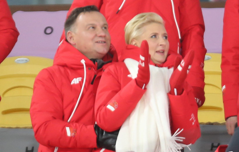 Andrzej Duda i Agata Duda