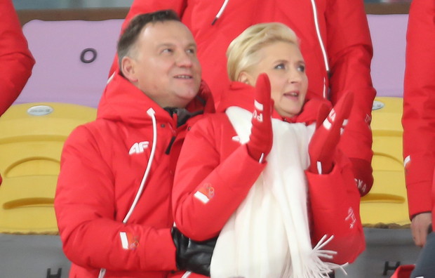 Andrzej Duda i Agata Duda