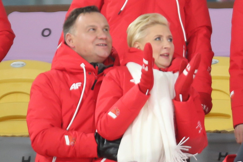 Andrzej Duda i Agata Duda