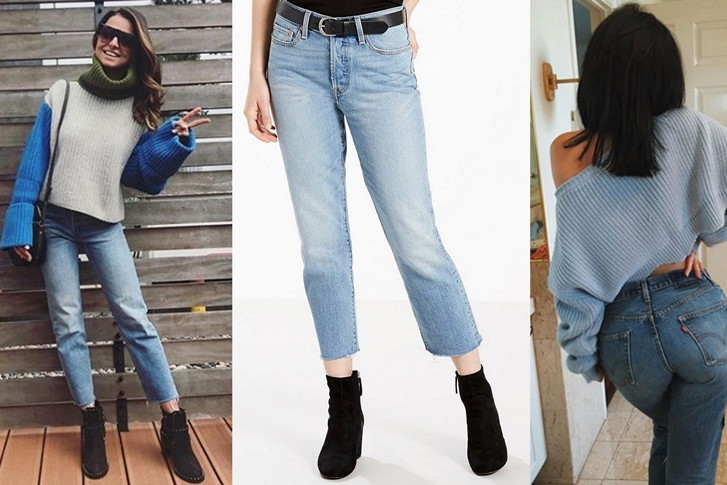Anna Lewandowska w dżinsach Levi's