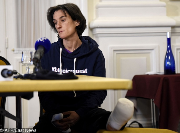 Konferencja prasowa Elisabeth Revol