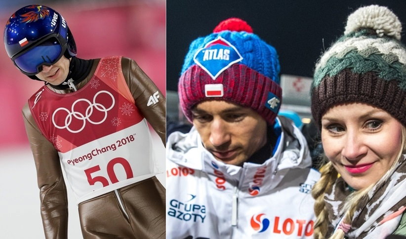 Pjongczang 2018: Kamil Stoch podsumowuje niepowodzenie: "Jestem rozczarowany". Jest też trafny komentarz jego żony Ewy!