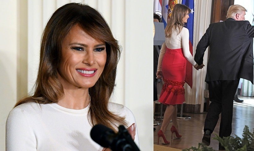 Melania Trump na obchodach Miesiąca Dziedzictwa Latynoskiego