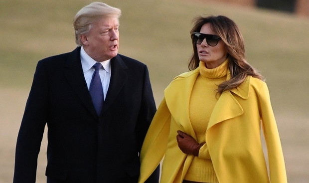 To już kryzys? Donald Trump próbował chwycić żonę za rękę. Reakcja Melanii była jednoznaczna!