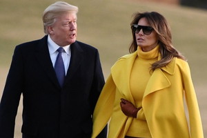 To już kryzys? Donald Trump próbował chwycić żonę za rękę. Reakcja Melanii była jednoznaczna!