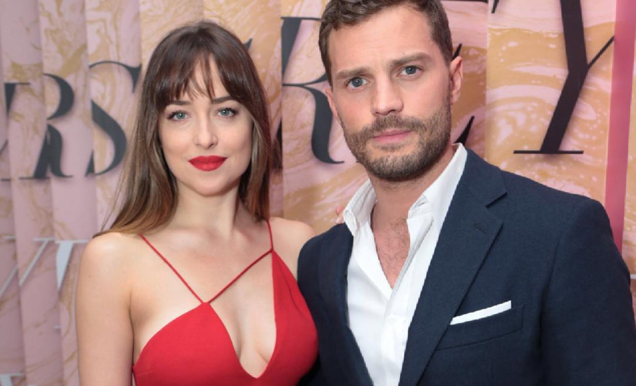 Dakota Johnson i Jamie Dornan w Hollywood