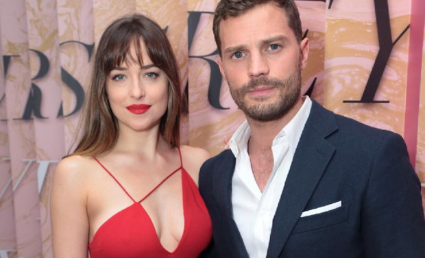 Dakota Johnson i Jamie Dornan w Hollywood
