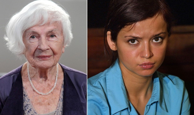 Anna Przybylska i Danuta Szaflarska
