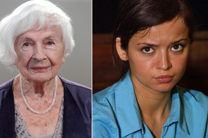 Anna Przybylska i Danuta Szaflarska