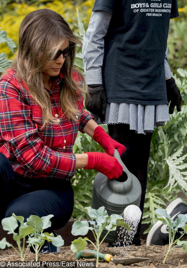 Melania Trump na spotkaniu z m?odzie??