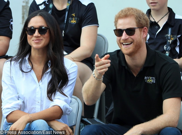 Ksi??? Harry i Meghan Markle na zawodach Invictus