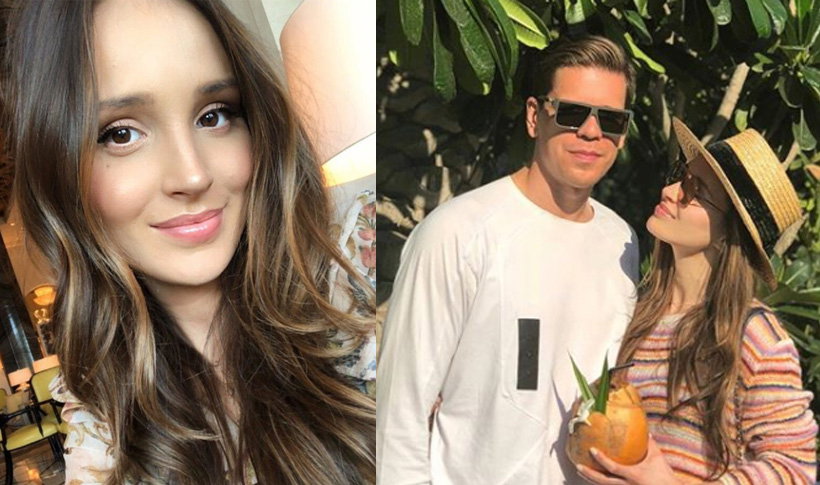 Marina i Wojciech Szczęsny na wakacjach