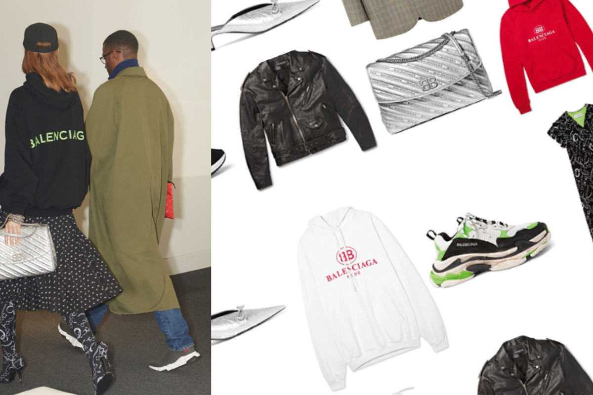 Kolekcja Balenciaga x Net-a-Porter