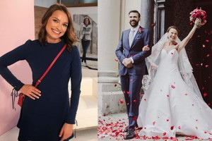 Anna Starmach zdradziła, kto zaprojektował jej suknię ślubną