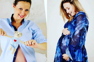 Anna Gzyra pokazała rączkę syna