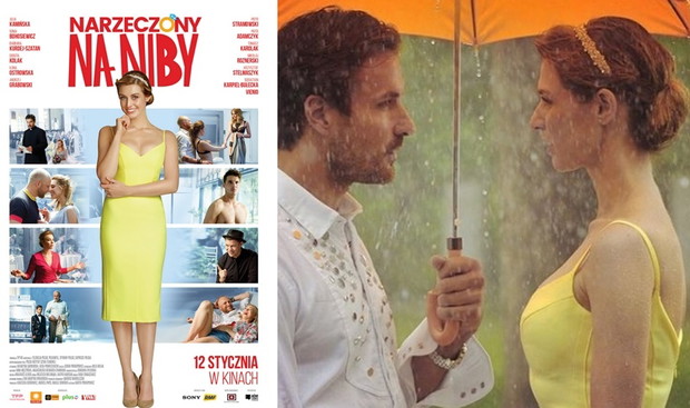 Wpadła Ci w oko żółta sukienka Julii Kamińskiej z filmu "Narzeczony na niby"? Będzie można ją kupić na aukcji WOŚP!